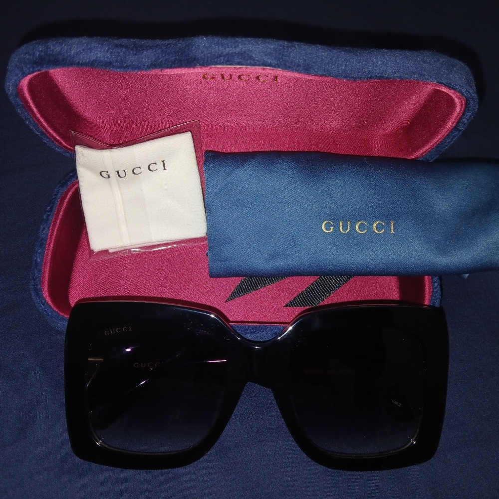 Gucci Oversized Square Sunglasses